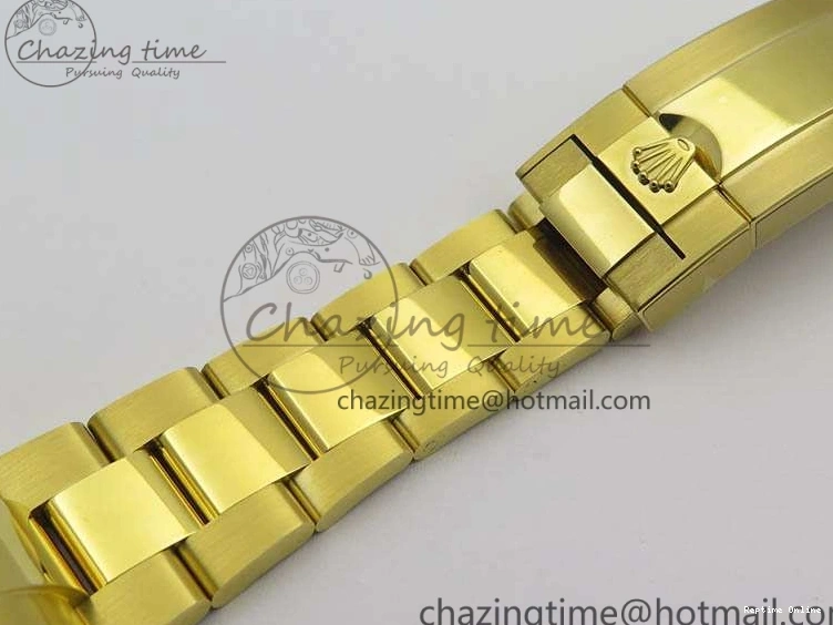 0228 YachtMaster II 116688 YG JF 1:1 Best Edition White Dial Blue Ceramic Bezel On YG Bracelet A Cozy 3577